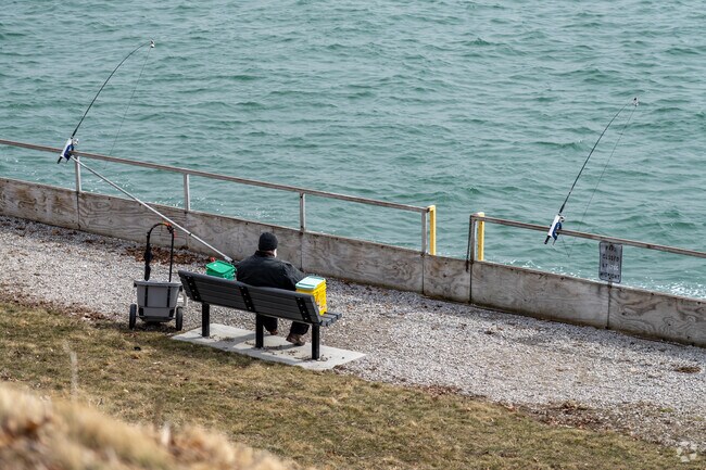 Fishermen delight in year-round fishing at Mermaid Park in Marysville.