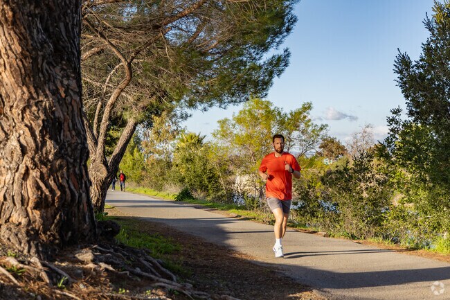 Los Gatos Creek County Park is the perfect place to enjoy an afternoon walk or run.