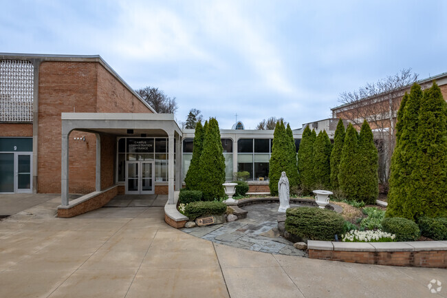 Our Lady Of The Elms Elementary School offers a variety of programs that challenge children.