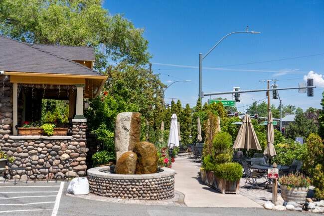 Stone House, one of Reno's favorite brunch spots is minutes from West Plumb-Cashill Boulevard.