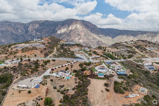 Blossom Valley's dry inland terrain has wildfire risks.