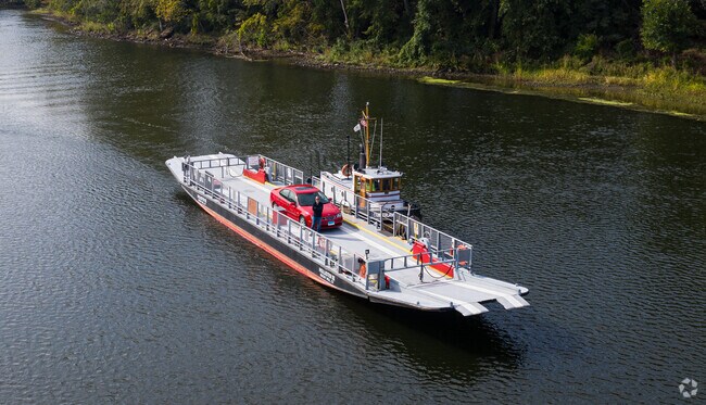 The Oldest Ferry Service In America in Rocky Hill, CT.