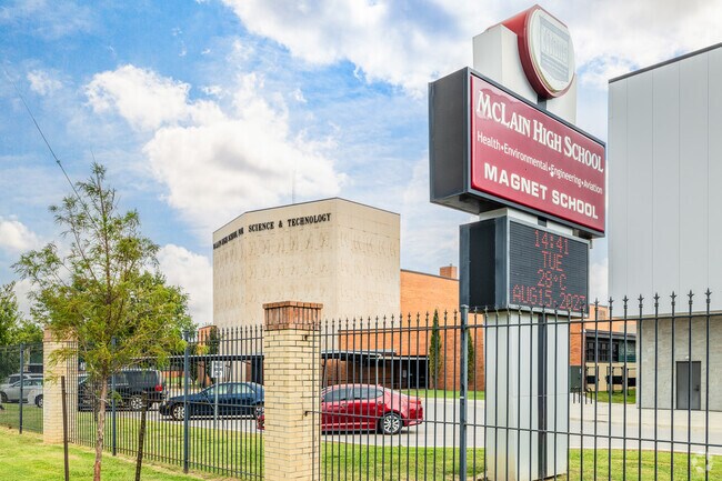 McClain High School is known for excellence in sports and academics.