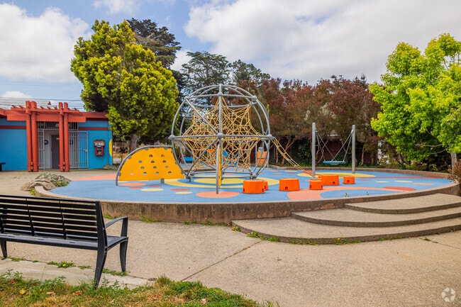 Kids in Avalon can enjoy the playground at Brentwood Park.