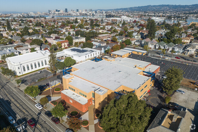 Love Elementary School in Alameda is in a cute neighborhood and many kids walk to school.
