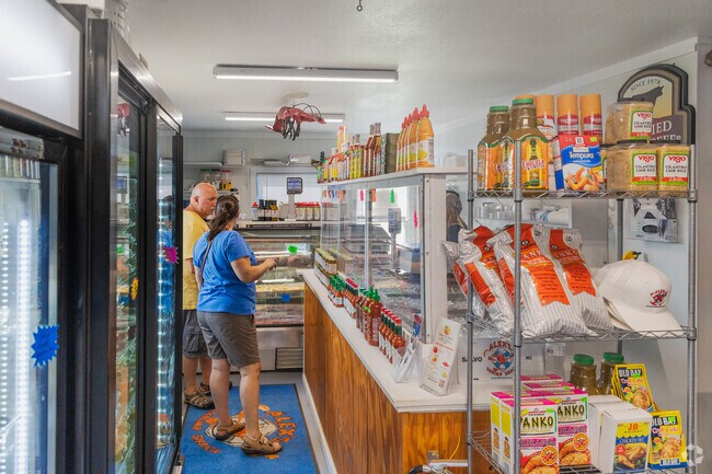 Alex's Shrimp Shack in Salvo the the best place to shop for fresh seafood in the neighborhood.