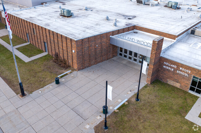 Children are given the support they need to succeed at Holland Woods Middle School.