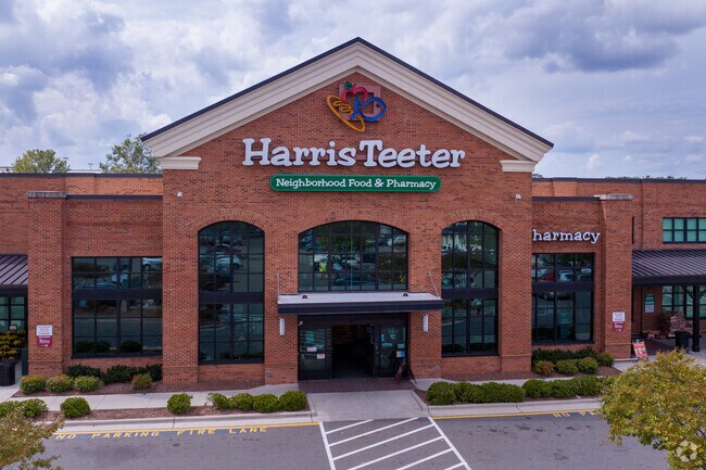Harris Teeter anchors the Shops at Erwin Mill near the Duke Park neighborhood.