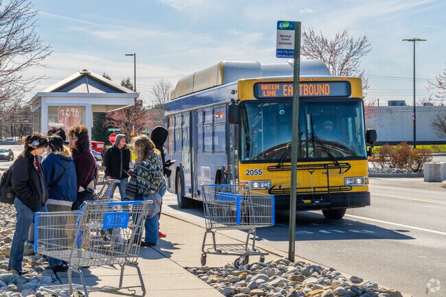 LANTA busses provide convenient transportation in Catasauqua.