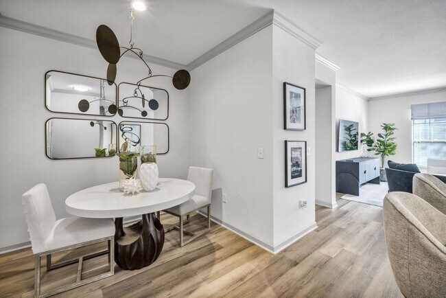 Two Bedroom - dining area right off the kitchen