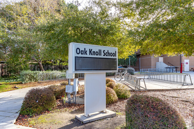 Oak Knoll Elementary School is one of the top elementary schools in Menlo Park.