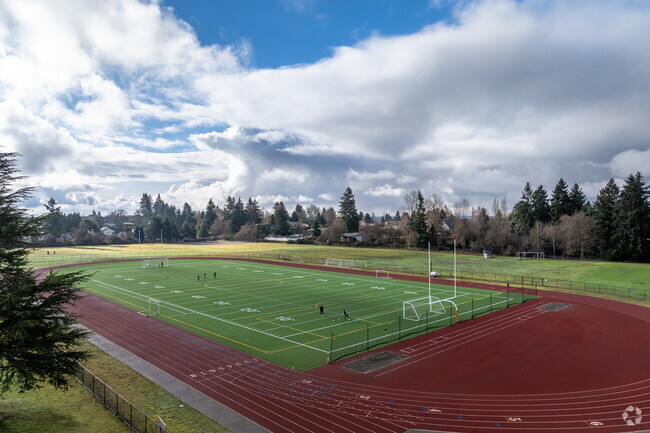 Meeker Middle School football field.