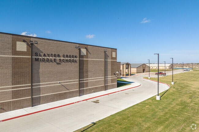 Slayter Creek Middle School serves the students of Anna, Tx.