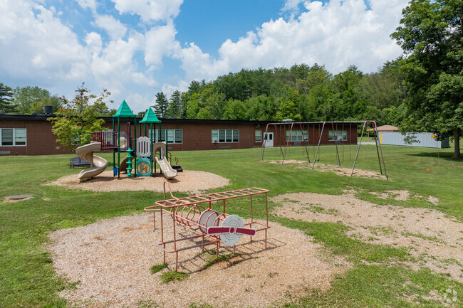 Kids love the playgorund at Kerhonkson Elementary School.