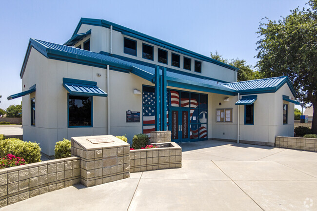 The administration office at Freedom Elementary School in Clovis supports students and families.