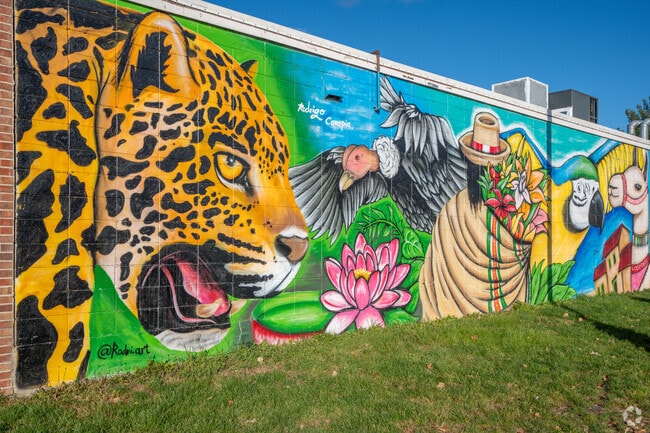 Lake Monona has lovely murals.