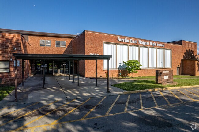 Austin-East Magnet High School is on Martin Luther King Jr. Avenue.