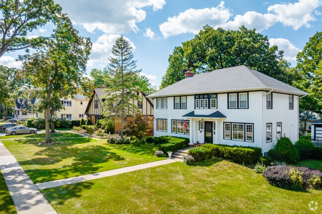 Tudors sit beside stately colonials with expansive yards in South Itasca.