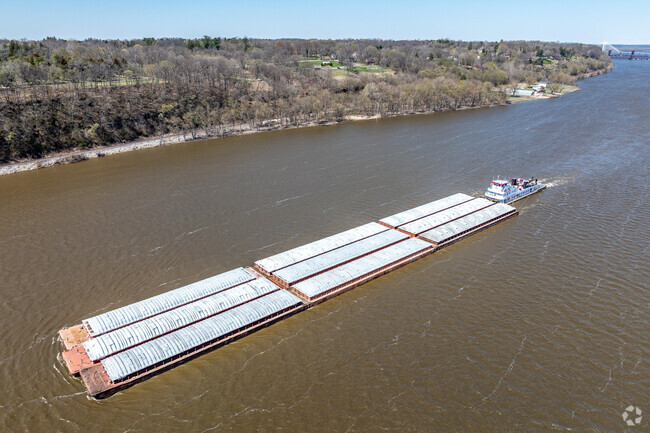 The Mississippi River plays a huge roll in the economy of Burlington.