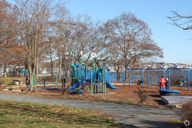 Kids love the playground at Stage Fort Park in Gloucester.