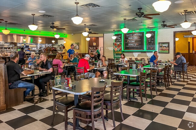 Check out Metro Diner for some home cooking to fill your stomach.