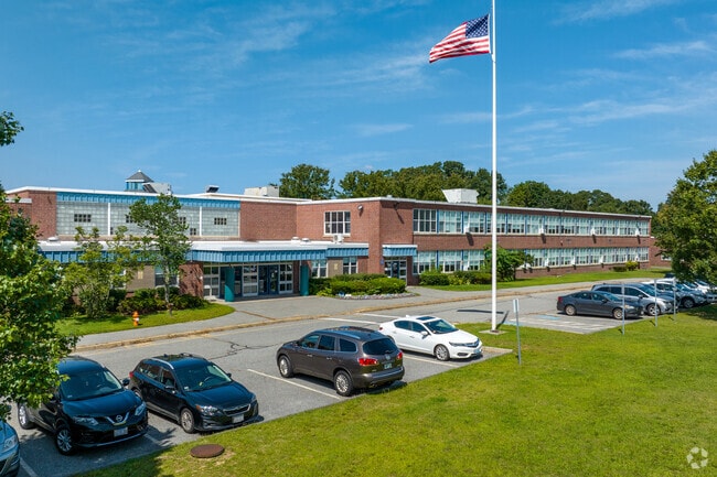 The Dr. Kevin M. Hurley Middle School in Seekonk develops through a challenging academic core.