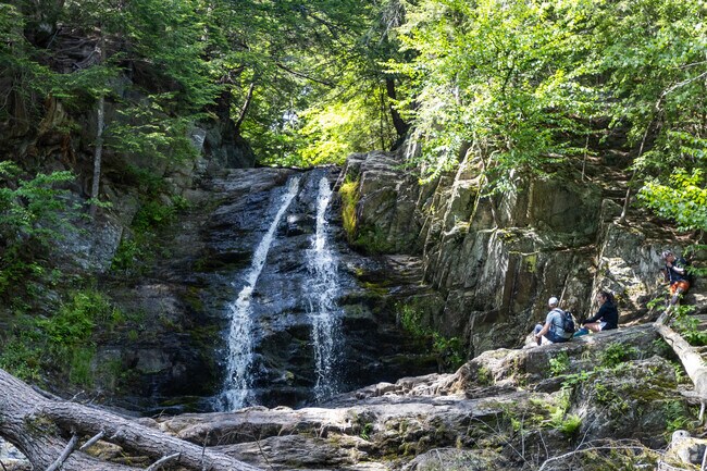 Cascade Falls is a peaceful respite in Central Saco.