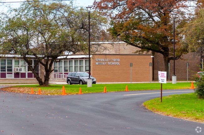 Orville A Todd Middle School serves students in the Poughkeepsie community.