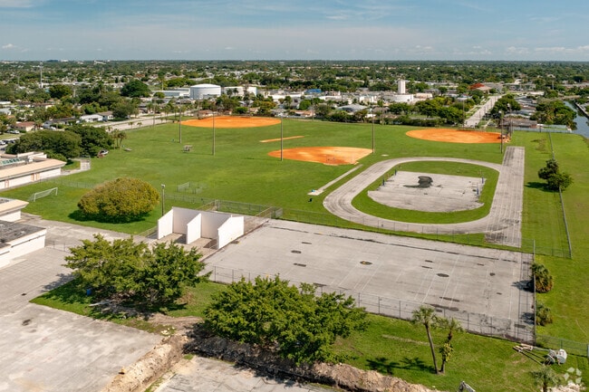 Athletic options at Margate Middle School in Margate, FL.
