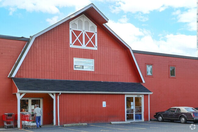 The big red barn in Sandy Hill means you found Arnold's Meats market.