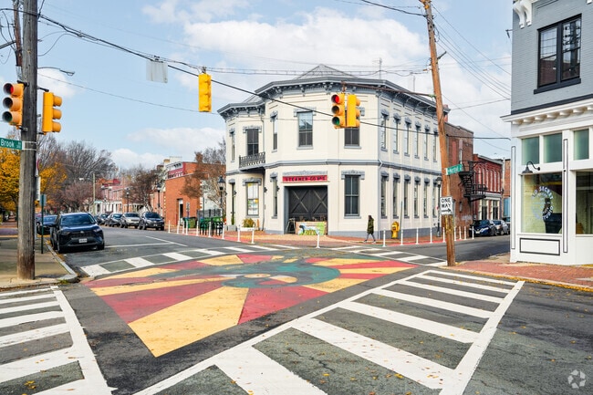 Color, historical architecture, and heritage are found around every corner in Jackson Ward.