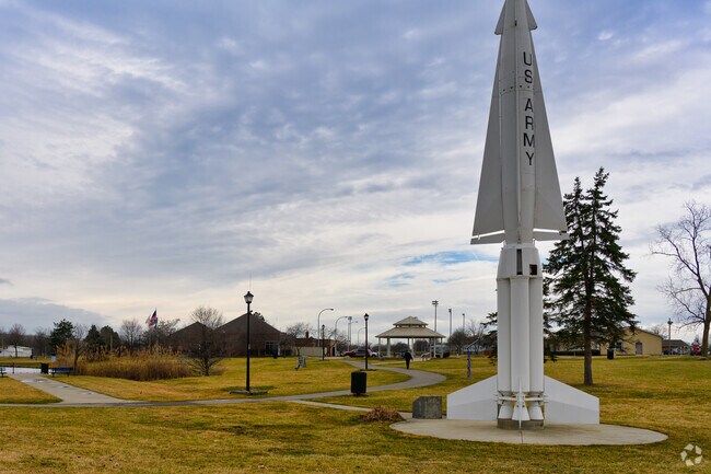 The Nike Ajax Missile at Young Patriots Park is a Cold War landmark in Riverview.