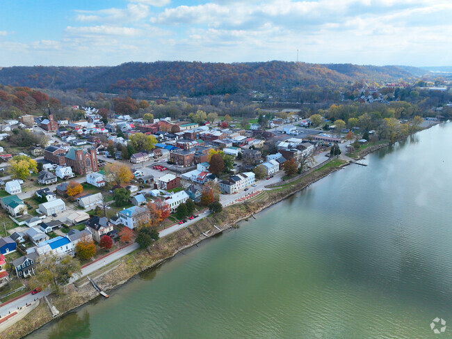 Ripley is known for it's beautiful scenic view of the Ohio river.