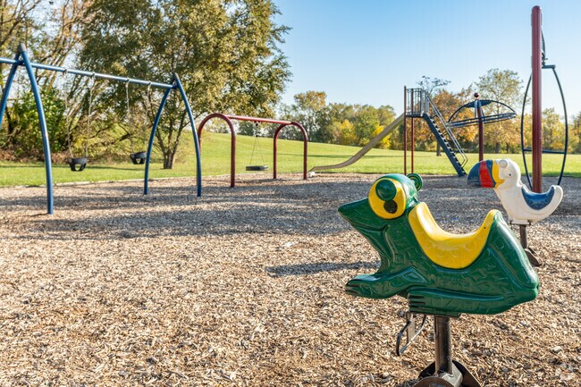 Dorais Playground is one of many public green spaces available to residents of Farwell,