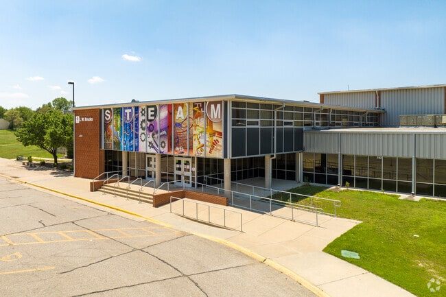 Kids can attend Brooks Magnet Middle School in Wichita.