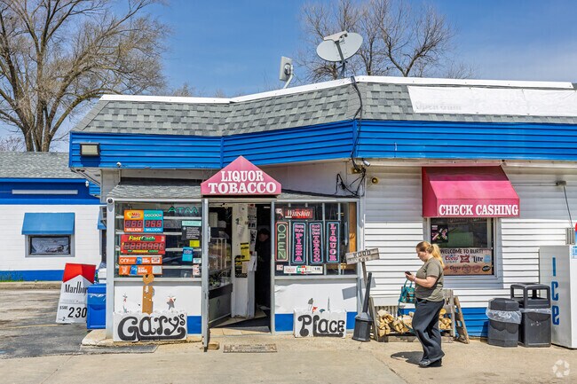 Gary's Place is one of the few local convenience stores in Burt.