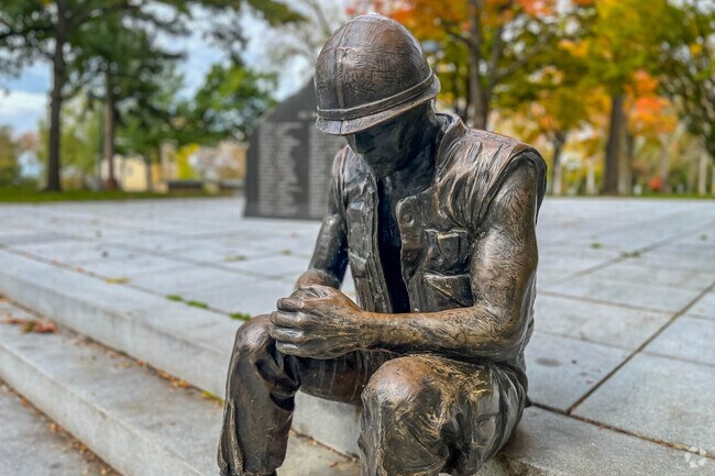 Pay your respects at the war memorial in City Park, just minutes from Hillside.
