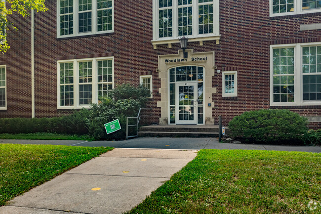 Woodlawn Elementary School serves the North Lawrence community.