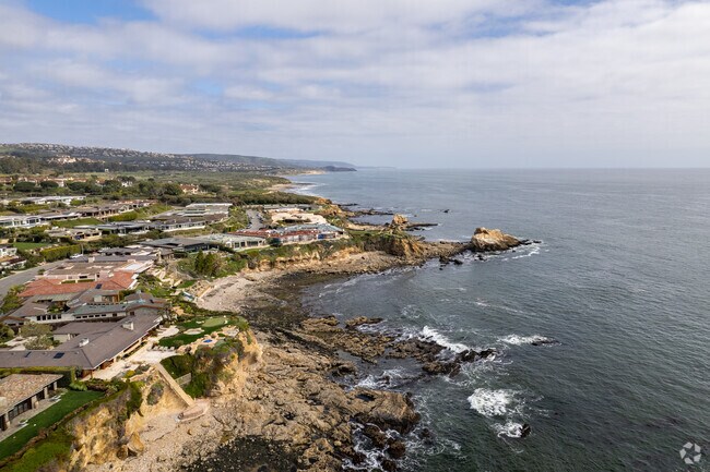 The rocky beaches of Corona Del Mar stretch to Crystal Cove.