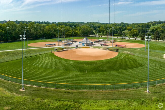 Play a game of baseball at Benson Park.