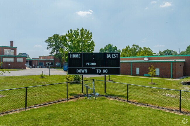Wright Middle School students can play a baseball game on the sports field in Nashville.