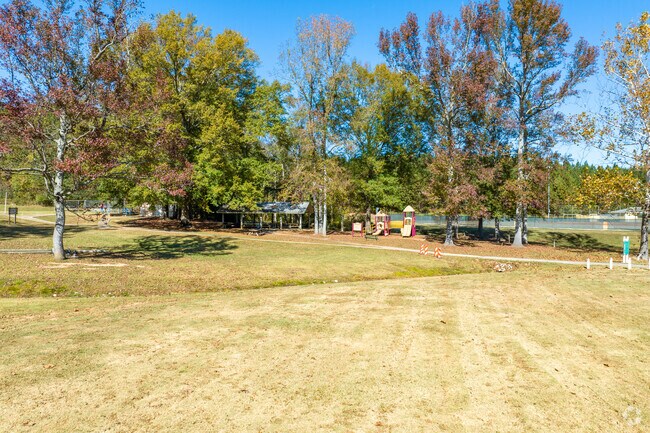 Families visit Brooks parks for playgrounds and open areas for recreation.