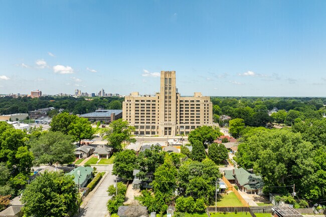 Crosstown High School is a public charter school.