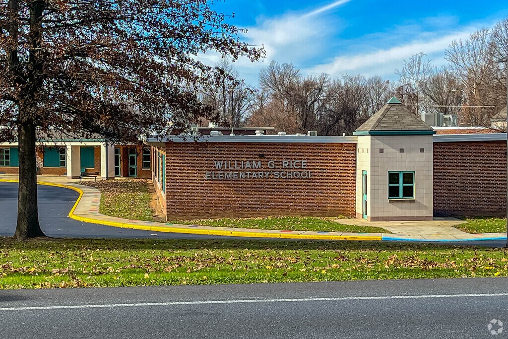 Younger students attend the William G. Rice Elementary School.