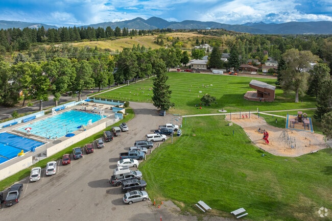 Bogert Park is a great place for Bozeman residents to play and relax with the family.