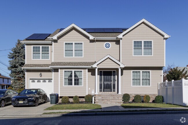 A newer neo-colonial styled house in East Rutherford, NJ.