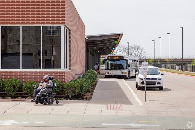 The CU Transit Center is located on the far eastern edge of the West Central neighborhood.