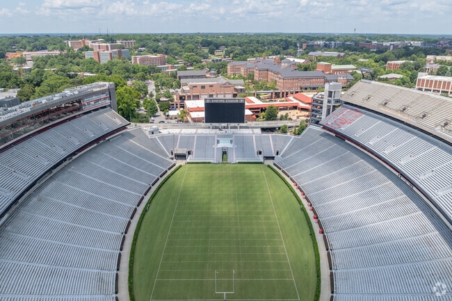 Skyline is close enough to hear the crowds on Saturdays in the fall.