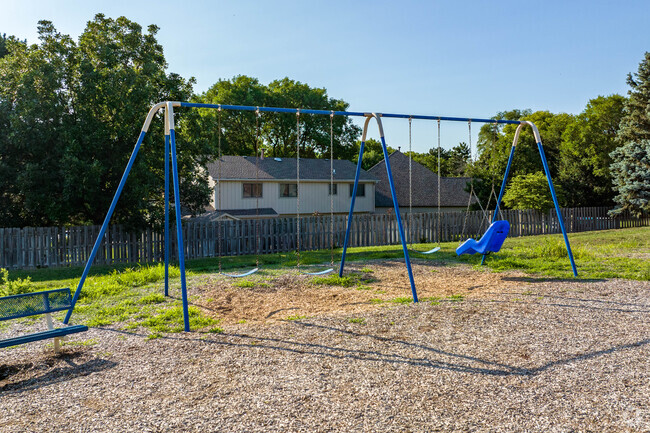 The ample playground and outdoor area makes for fun recess time.