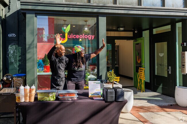 Vegan Juiceology, located in Downtown Baltimore, cooks up truly meat-like plant-based meals.